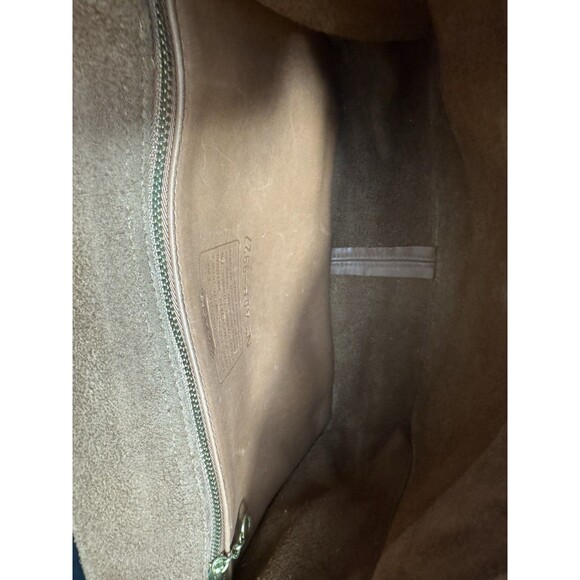 Vintage Coach 9927 Willis Leather Bag British Tan Brass Hardwear  - No Handles - Picture 13 of 13